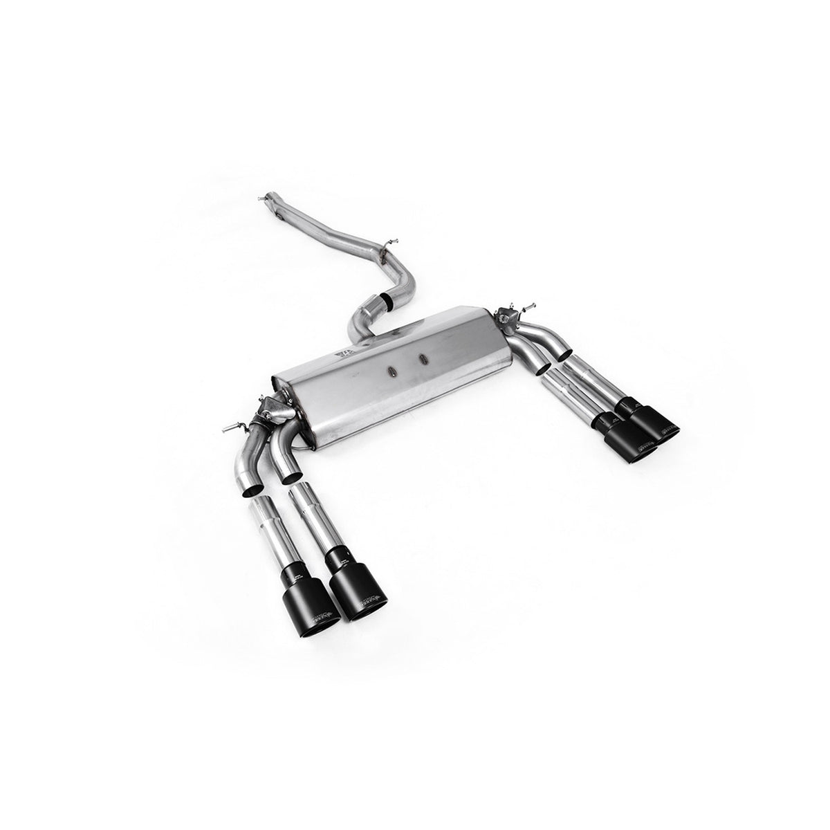 Milltek Cat Back Exhaust Audi S3 2.0 TFSI Quattro Saloon Cabrio 8V 8V.2 Non-GPF 13-18