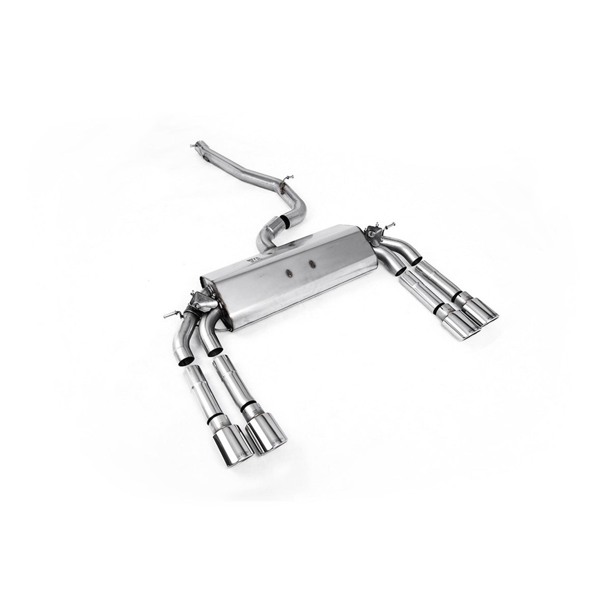 Milltek Cat Back Exhaust Audi S3 2.0 TFSI Quattro Saloon Cabrio 8V 8V.2 Non-GPF 13-18