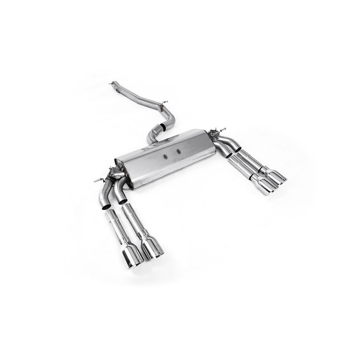 Milltek Cat Back Exhaust Audi S3 2.0 TFSI Quattro Saloon Cabrio 8V 8V.2 Non-GPF 13-18