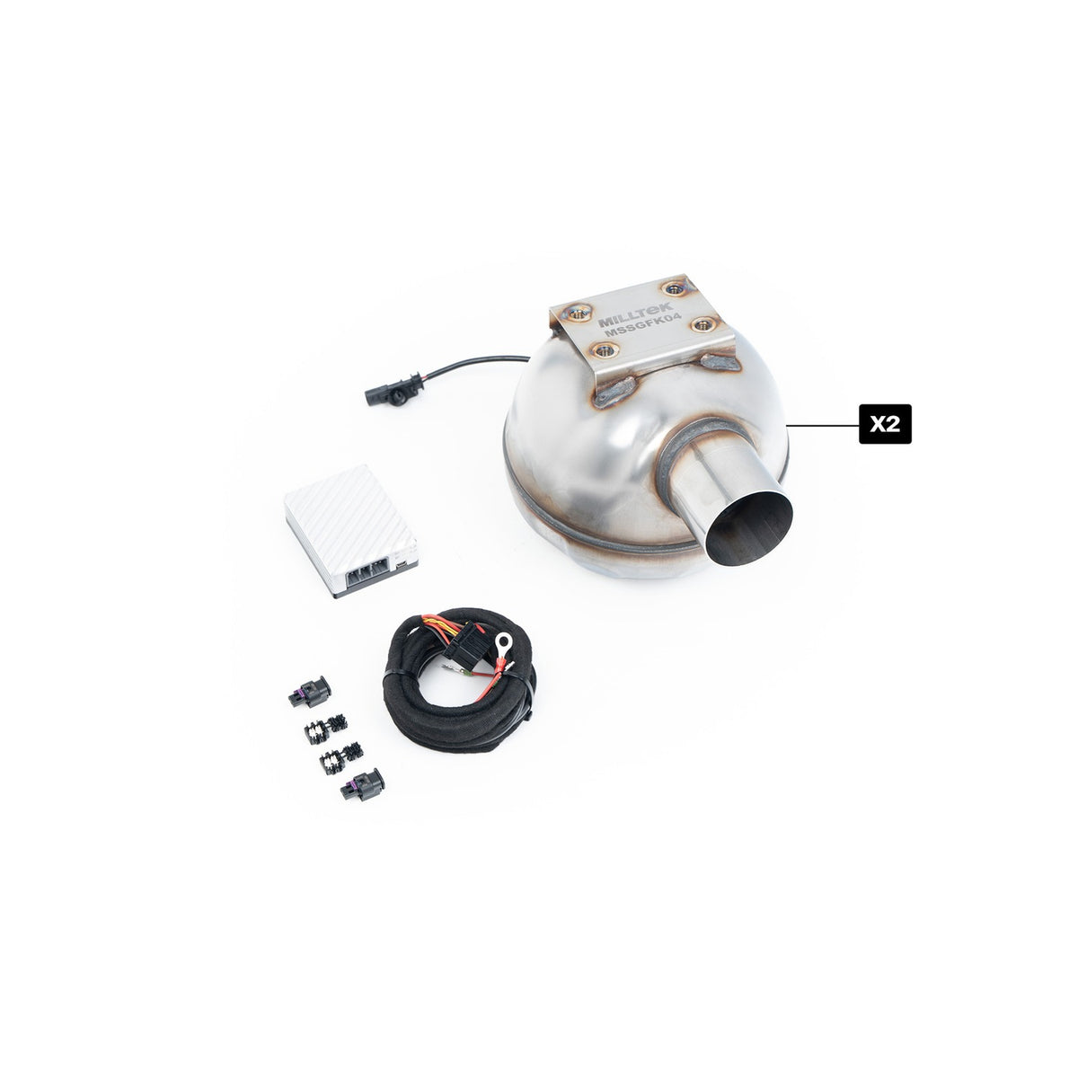 Milltek Active Sound Dual Sound Generator Kit Universal
