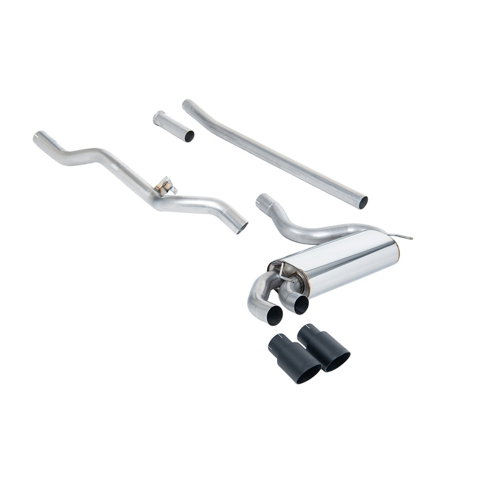Milltek Downpipe-back Exhaust Audi Coupe UR Quattro 10v Turbo 81-89