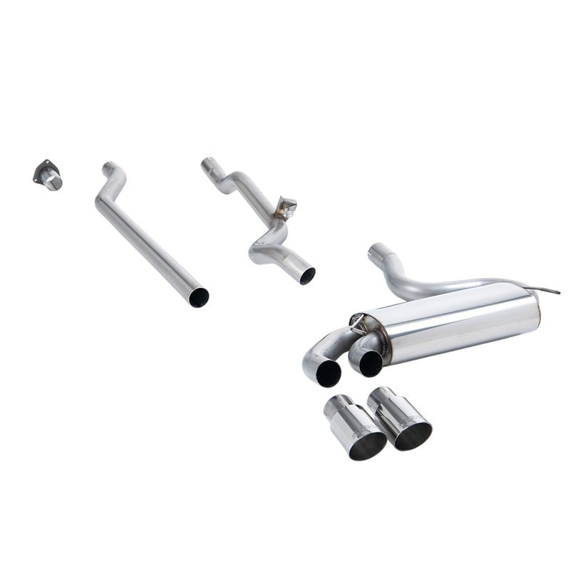 Milltek Downpipe Back Exhaust Audi Coupe UR Quattro 20v Turbo 89-91