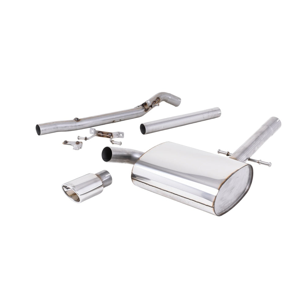 Milltek Cat Back Exhaust Volkswagen Corrado VR6 88-91