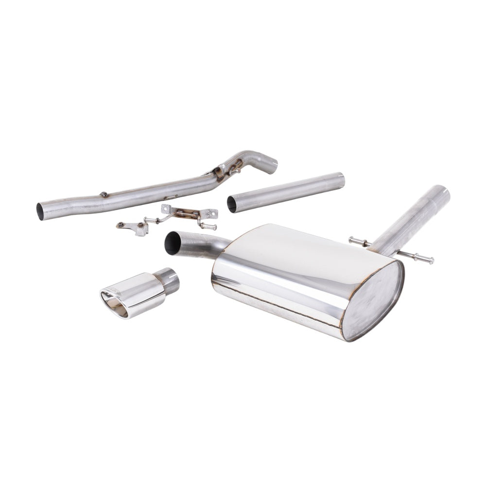 Milltek Cat Back Exhaust Volkswagen Corrado G60 1.8 88-91