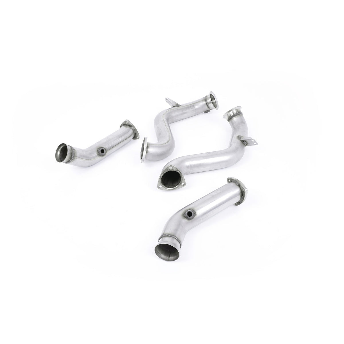 Milltek Downpipes with Cat Bypass Mercedes C-Class C63 S W205 Saloon 4.0 Bi-Turbo V8 Non-GPF 15+