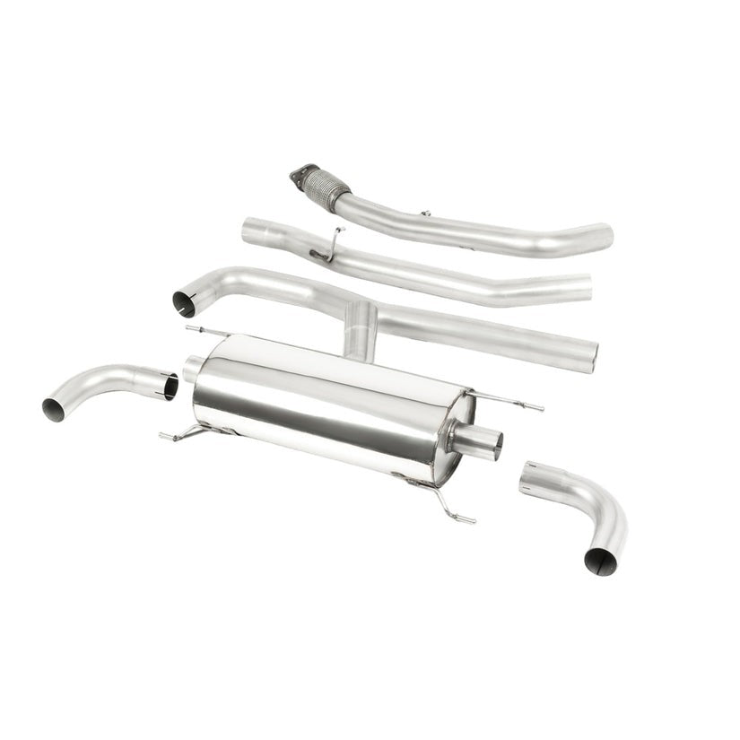 Milltek Cat Back Exhaust Alfa Romeo Giulia 2.0T Veloce Non-Q4/OPF/GPF 17+