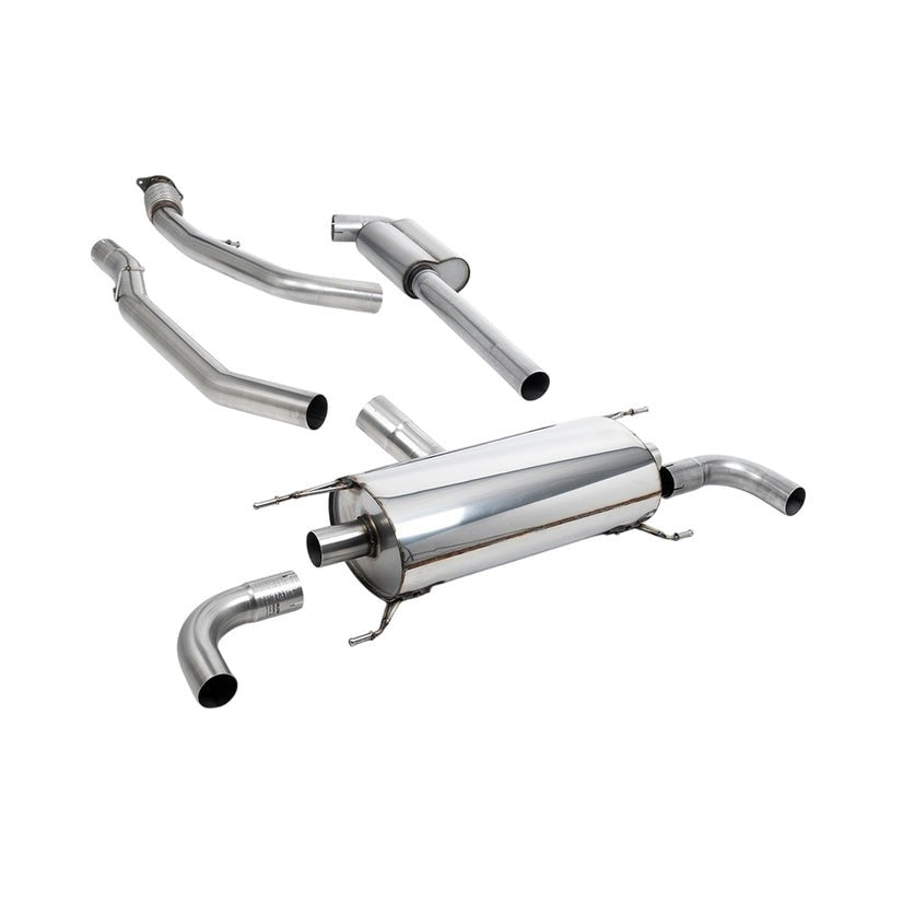 Milltek Cat Back Exhaust Alfa Romeo Giulia 2.0T Veloce Non-Q4/OPF/GPF 17+