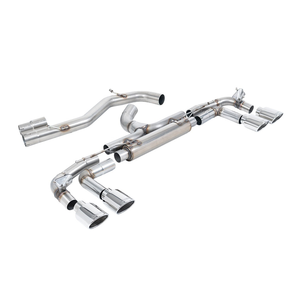 Milltek Particulate Filter-back Exhaust Audi S3 2.0 TFSi Quattro Sportback 310PS 8Y (OPF/GPF Models Only) 20-25