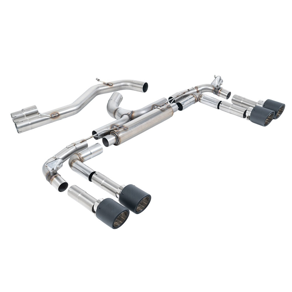 Milltek Cat Back Exhaust Audi S3 2.0 TFSi Quattro Saloon / Sedan 310PS 8Y (North American / Non-OPF Models Only) 22-25