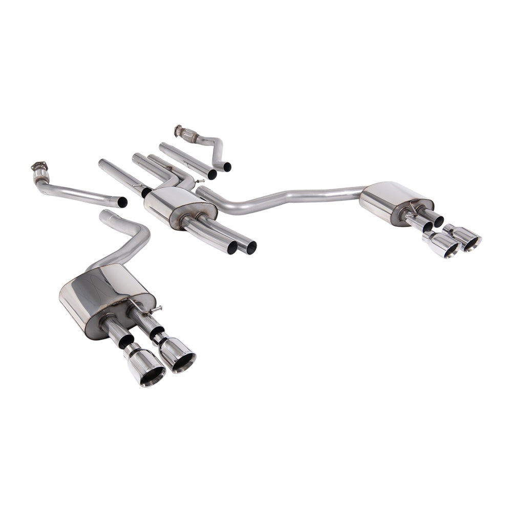 Milltek Cat Back Exhaust Audi A6 3.0TFSi V6 (S-Line Facelift Models Only) C7.5 15-18