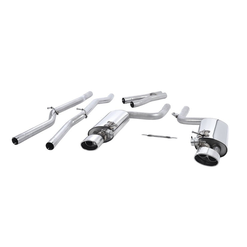 Milltek Cat Back Exhaust Audi RS4 B7 4.2 V8 Saloon Avant Cabriolet V1 ECE 06-08