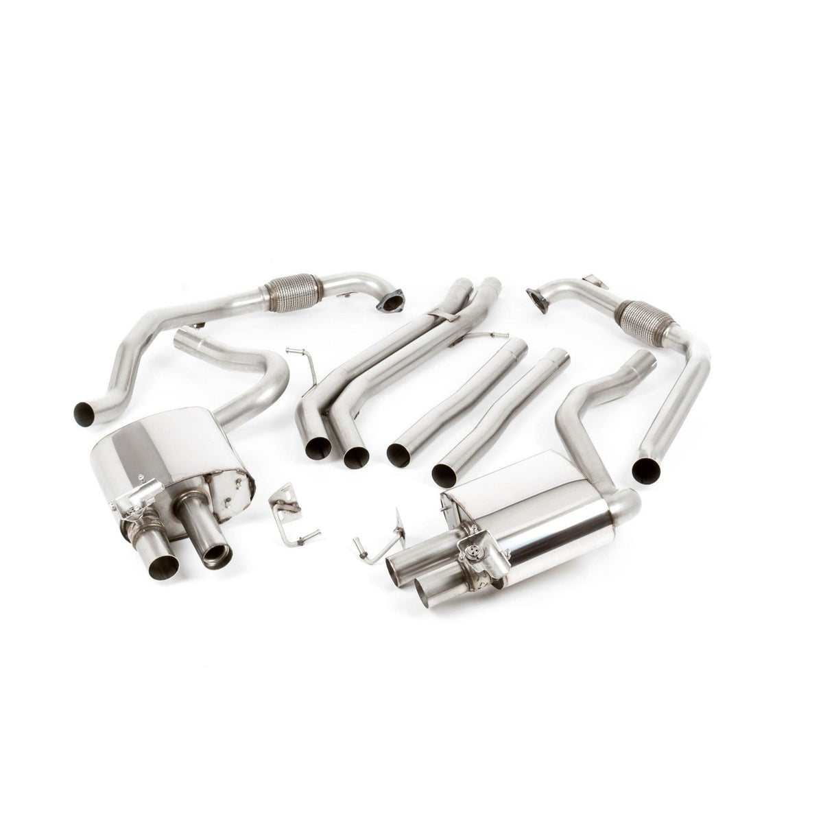 Milltek Cat Back Exhaust Audi S5 3.0 V6 Turbo Sportback B9 Non-GPF Non Sport Diff RHD 17+