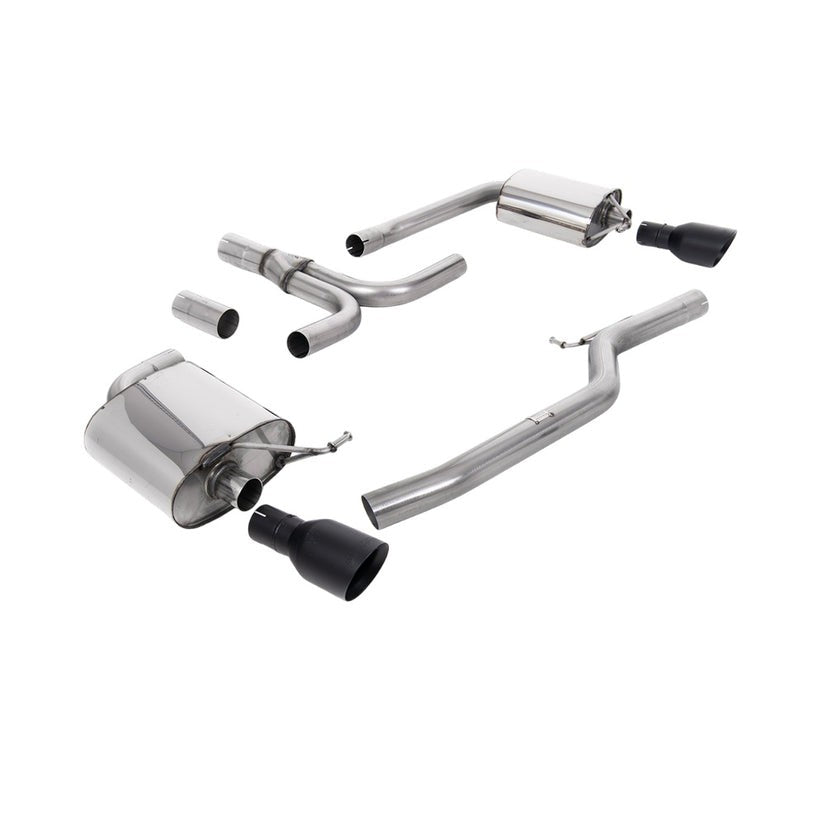 Milltek Cat Back Exhaust Audi A5 Cabriolet 3.0 TDi DPF Quattro 09+
