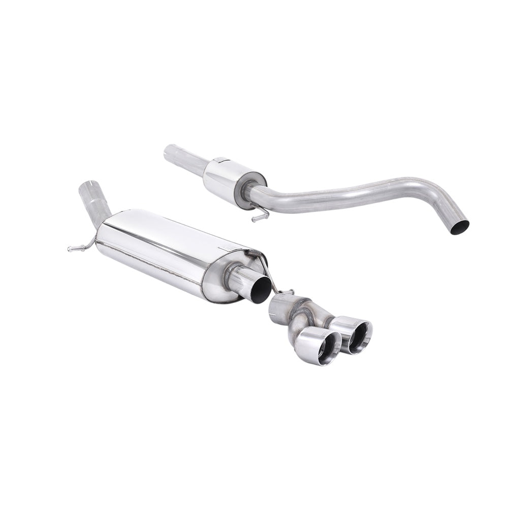 Milltek Cat Back Exhaust Volkswagen Polo GTi 1.4 TSI 180PS 7spd DSG 10-15