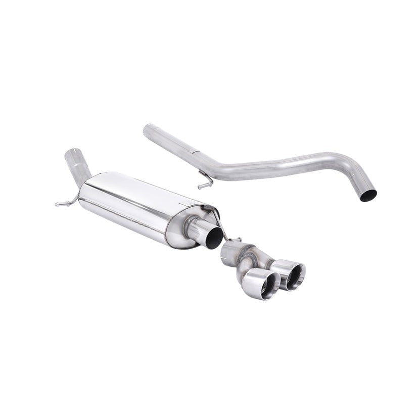 Milltek Cat Back Exhaust Audi A1 1.4 TFSI S line 122PS 10-15