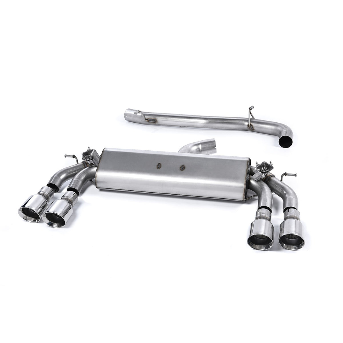 Milltek Cat Back Exhaust Audi S3 2.0 TFSI Quattro Sportback 8V 8V.2 Non-GPF 13-18