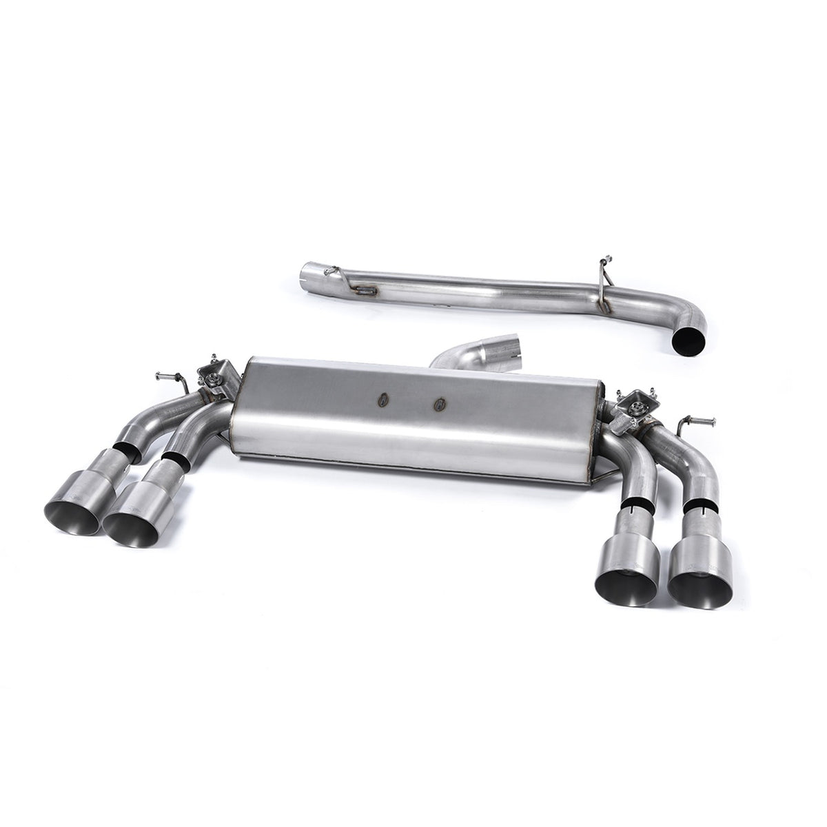 Milltek Cat Back Exhaust Audi S3 2.0 TFSI Quattro Sportback 8V 8V.2 Non-GPF 13-18