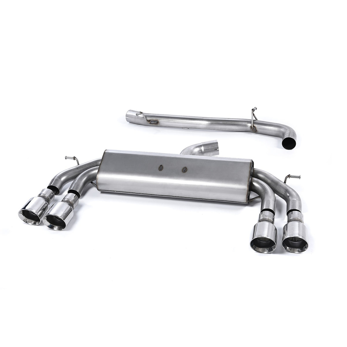 Milltek Cat Back Exhaust Audi S3 2.0 TFSI Quattro 3dr 8V 8V.2 Non-GPF 13-18