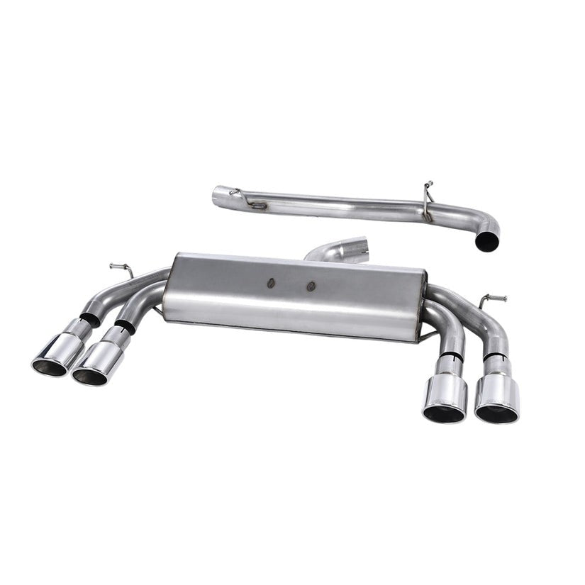 Milltek Cat Back Exhaust Audi S3 2.0 TFSI Quattro Sportback 8V 8V.2 Non-GPF 13-18