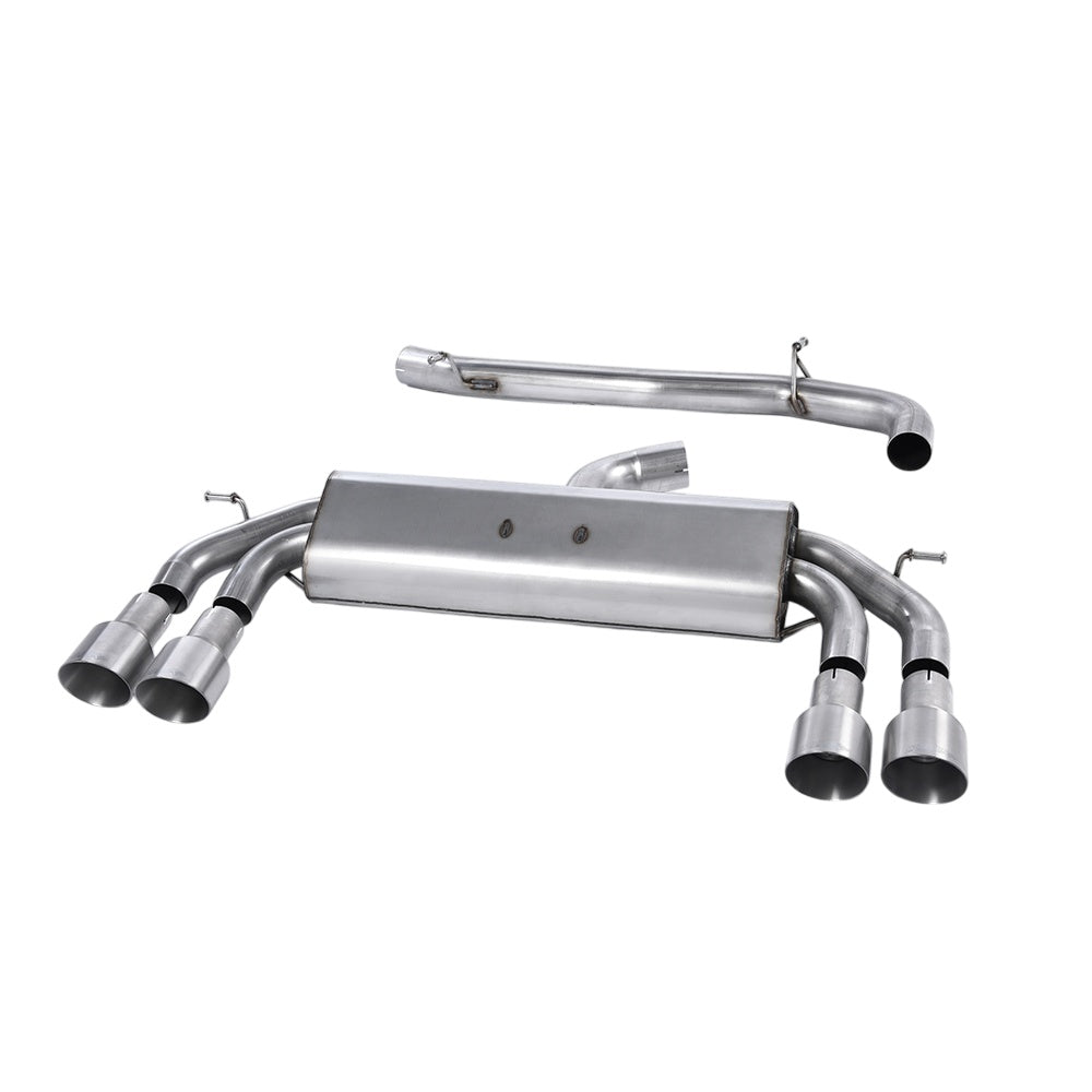 Milltek Cat Back Exhaust Audi S3 2.0 TFSi Quattro Sportback 8V/8V.2 (Non-GPF Equipped Models Only) 13-18