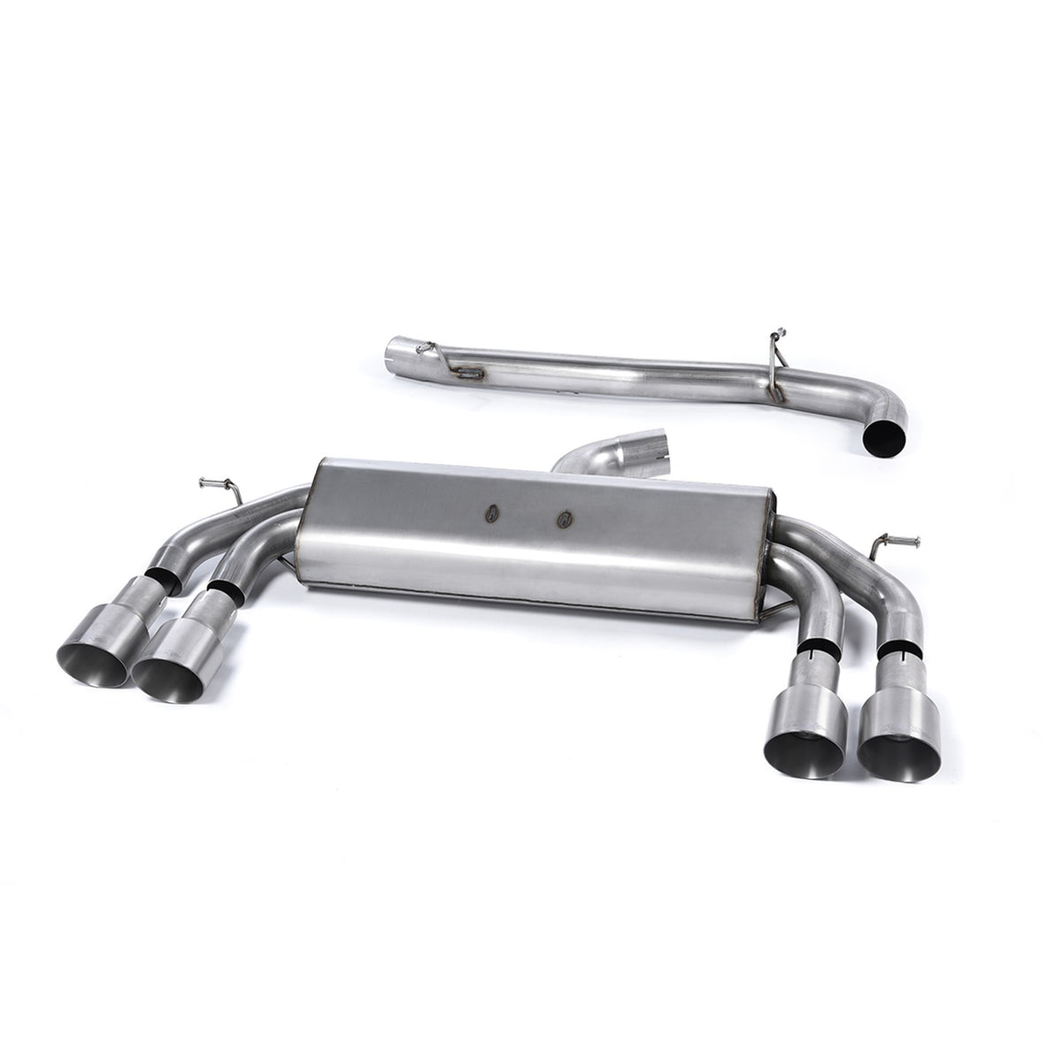 Milltek Cat Back Exhaust Audi S3 2.0 TFSI Quattro Sportback 8V 8V.2 Non-GPF 13-18
