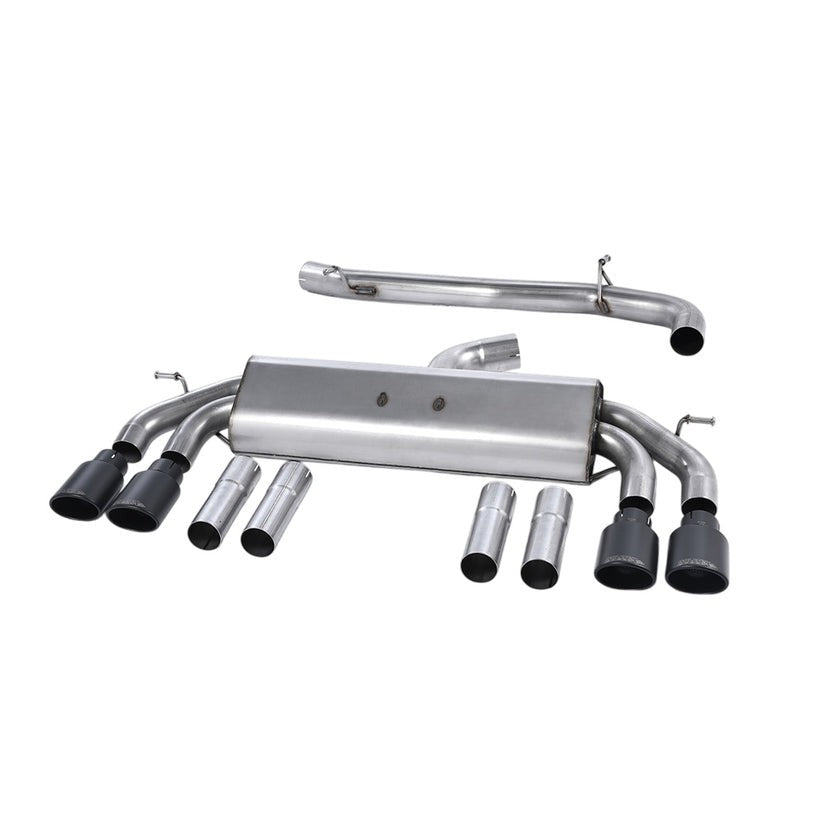 Milltek Cat Back Exhaust Audi S3 2.0 TFSI Quattro Saloon Cabrio 8V 8V.2 Non-GPF 13-18