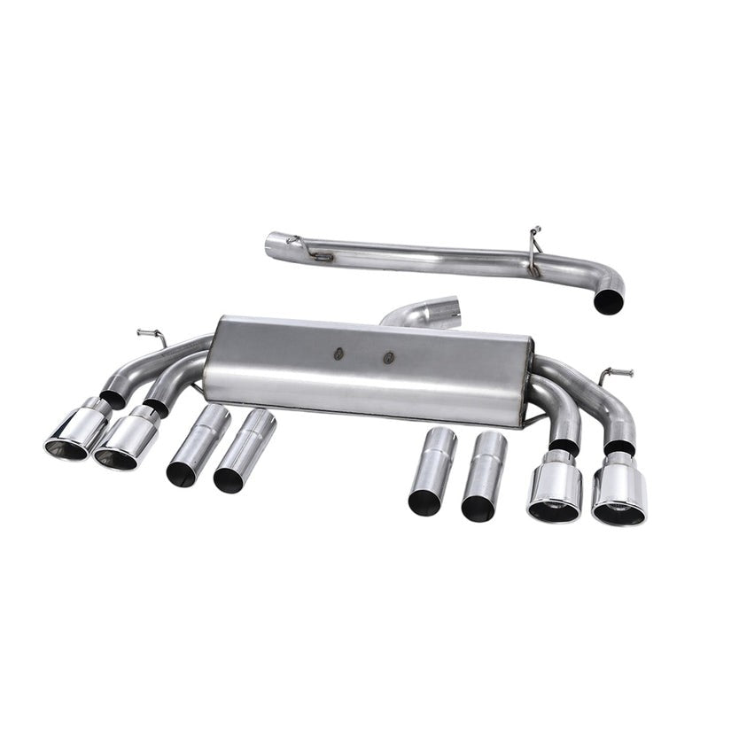 Milltek Cat Back Exhaust Audi S3 2.0 TFSI Quattro Saloon Cabrio 8V 8V.2 Non-GPF 13-18