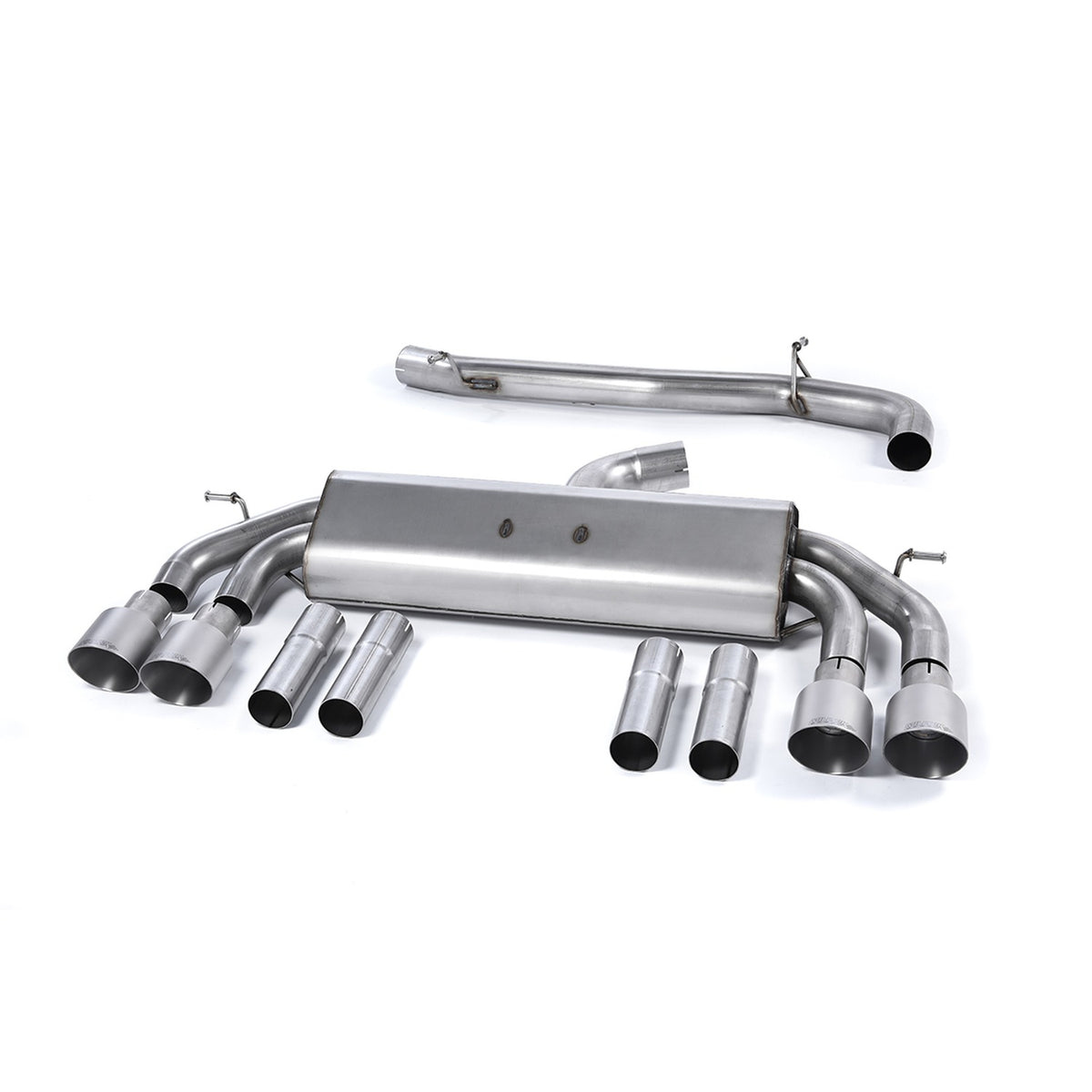 Milltek Cat Back Exhaust Audi S3 2.0 TFSI Quattro Saloon Cabrio 8V 8V.2 Non-GPF 13-18