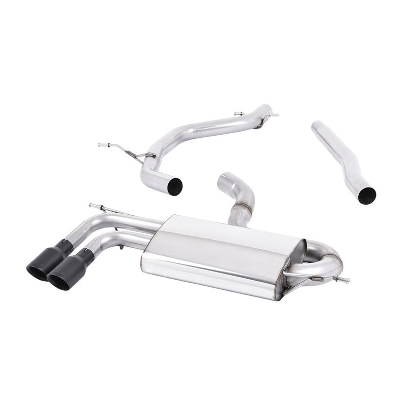 Milltek Filter Back Exhaust Volkswagen Scirocco GT 2.0 TDI CR 170 09-17