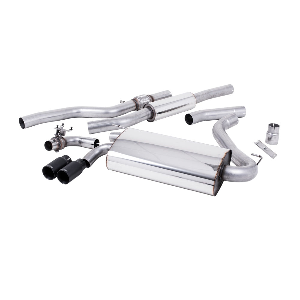 Milltek Cat Back Exhaust BMW 4 Series F32 428i Coupe (Manual Gearbox without Tow Bar None xDrive and N20 Engine Only) 14-18