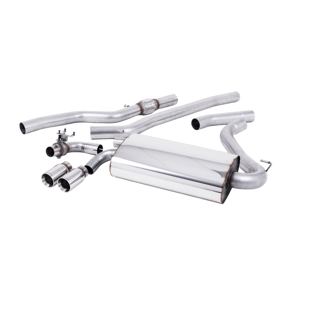 Milltek Cat Back Exhaust BMW 4 Series F32 428i Coupe (Automatic Gearbox without Tow Bar None xDrive and N20 Engine Only) 14-16