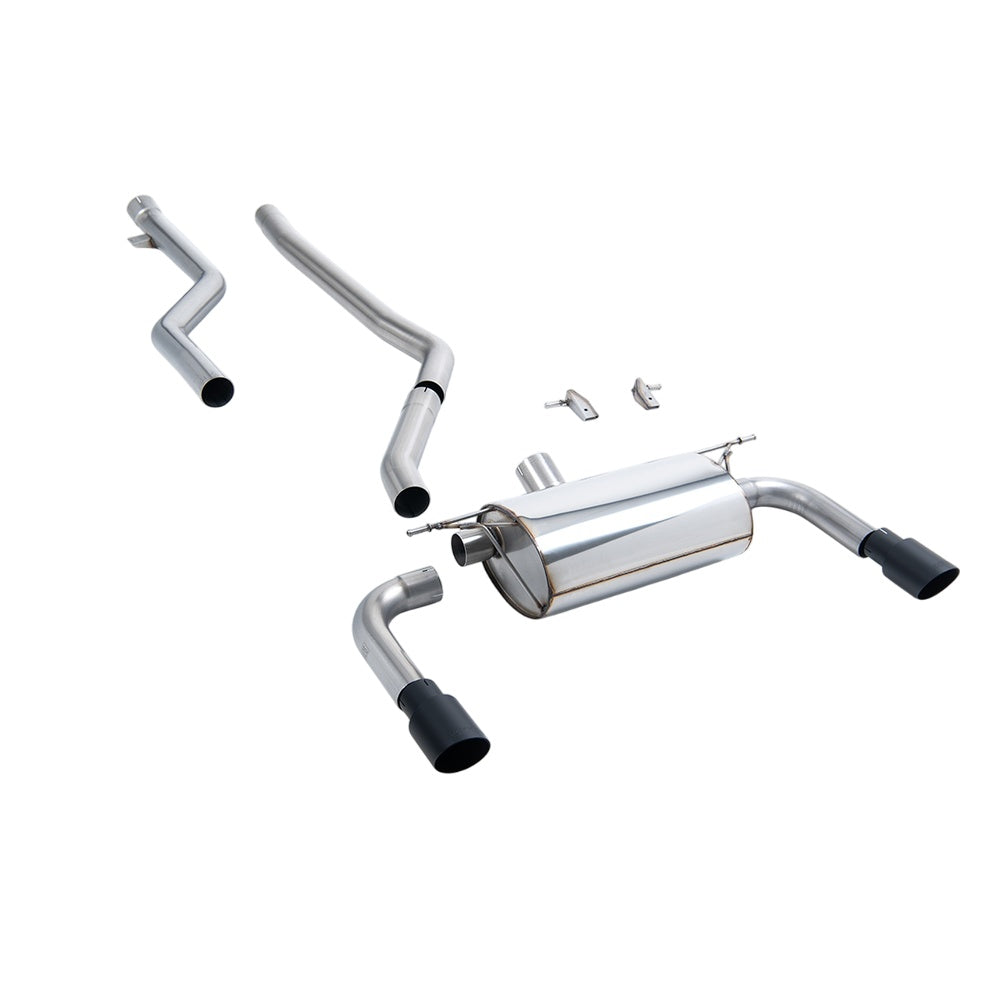Milltek Cat Back Exhaust BMW 3 Series F30 320i M Sport Saloon (LCI models None xDrive Non-OPF and B48 Engine) 15-19