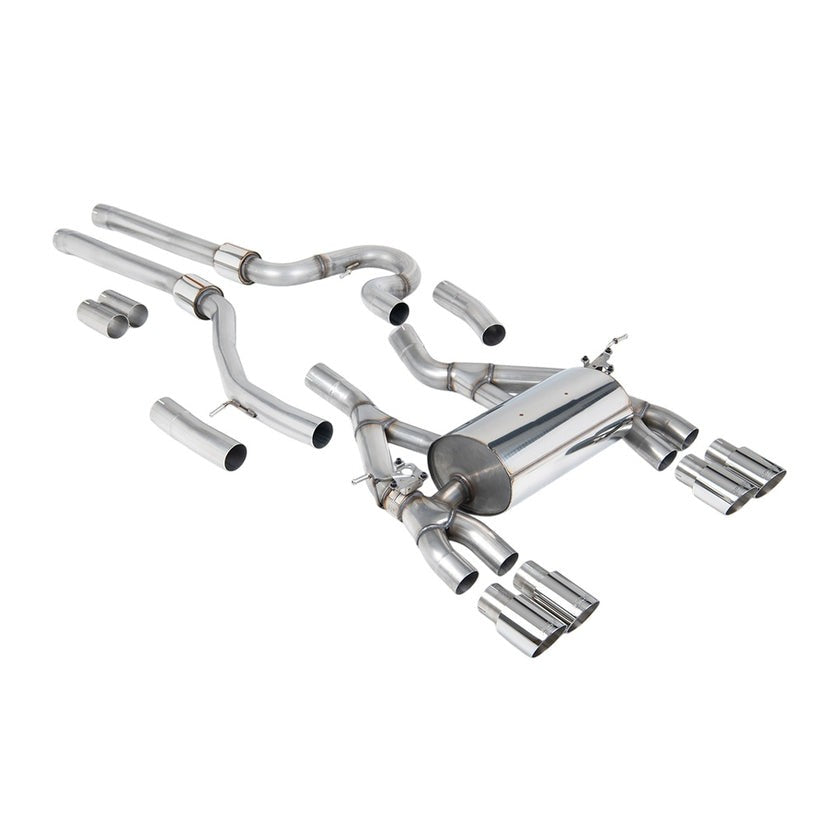 Milltek Cat Back Exhaust BMW 4 Series F82 83 M4 Comp Coupe Convertible Non-OPF 14-18