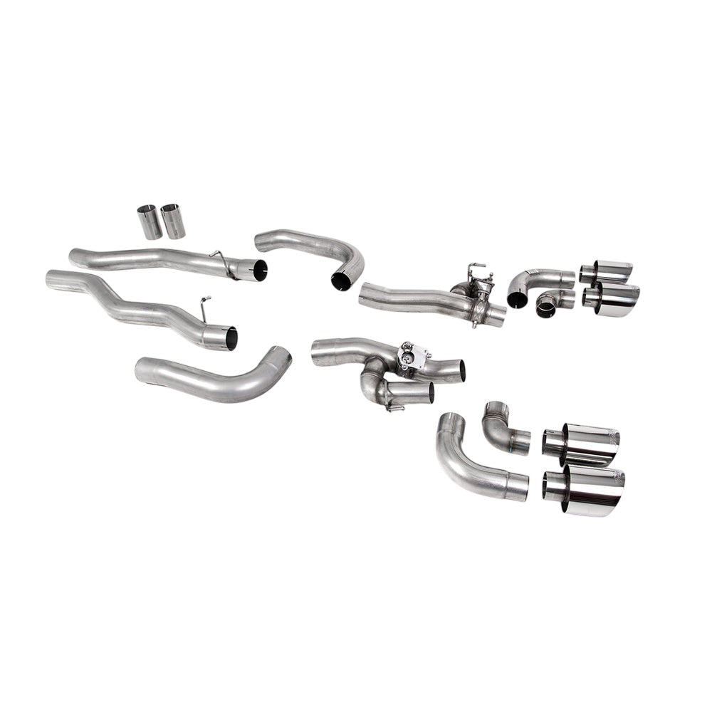 Milltek Particulate Filter-back Exhaust BMW 8 Series M8 and M8 Competition 4.4 V8 Twin Turbo F91 and F92 Coupe and Cabrio (OPF/GPF Equipped Cars Only) 20-25
