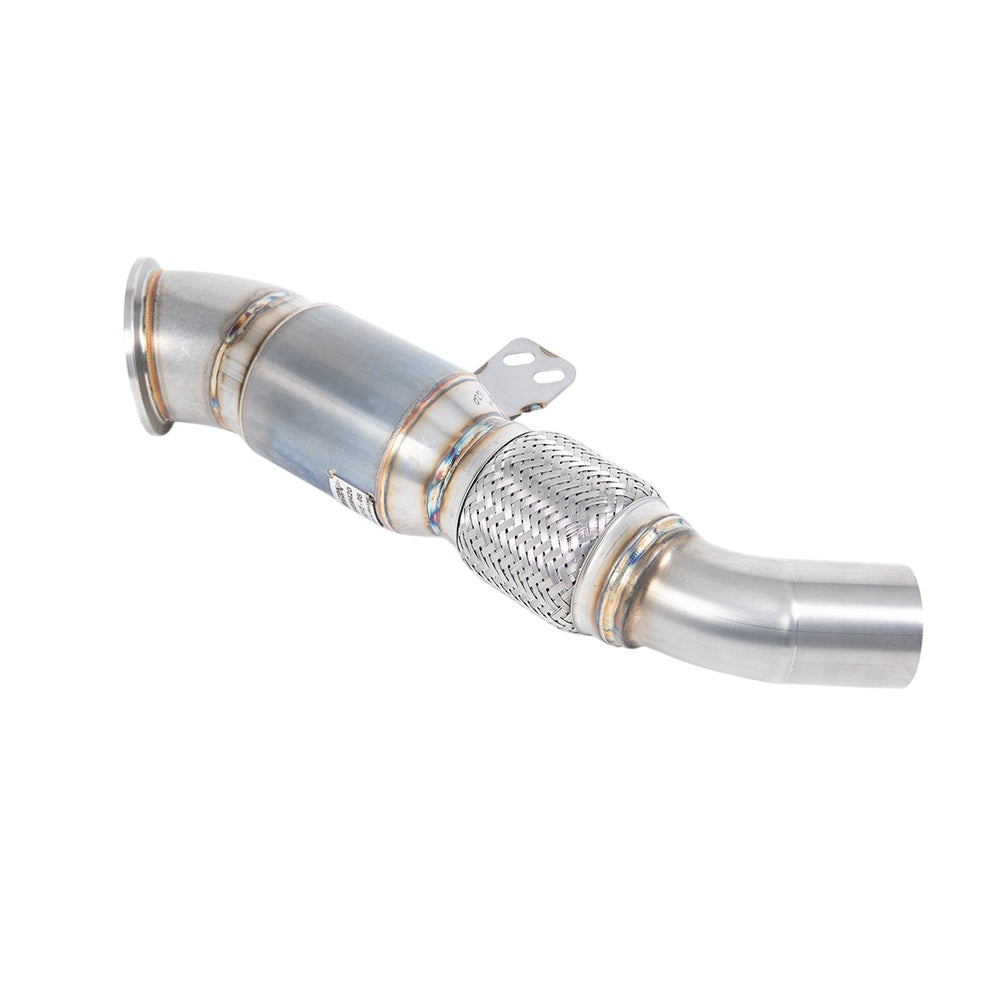 Milltek Large-bore Downpipe Exhaust BMW 1 Series M140i 3 and 5-Door (F20 and F21 LCI OPF Only and None xDrive) 19-20
