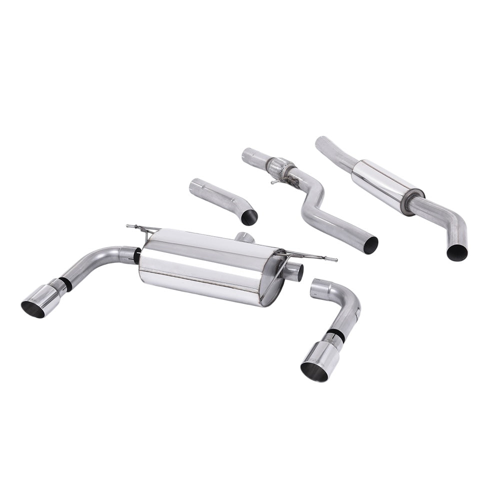 Milltek Cat Back Exhaust BMW 3 Series F30 328i M Sport Automatic (without Tow Bar None xDrive and N20 Engine Only) 12-15