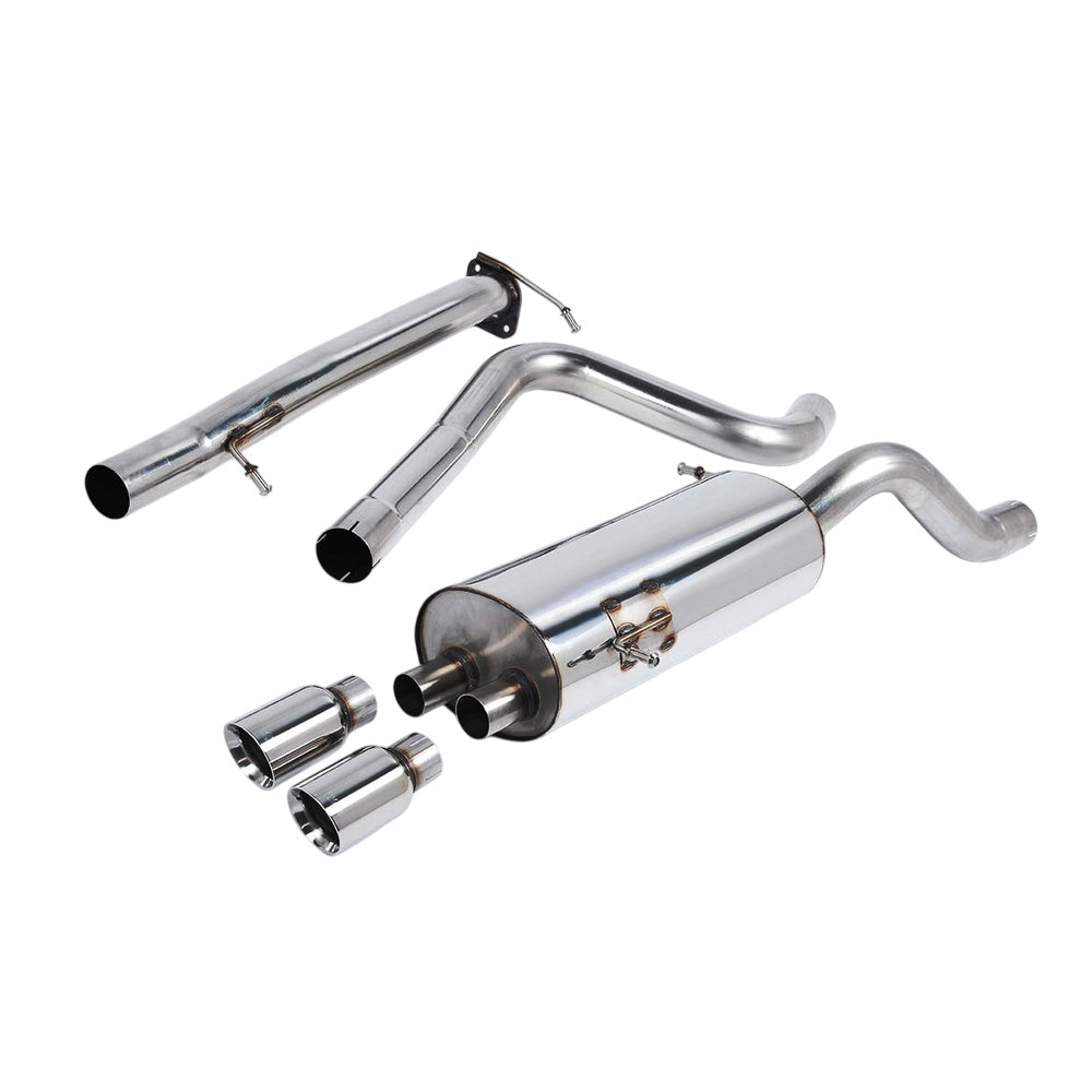 Milltek Cat Back Exhaust Ford Fiesta Mk7/Mk7.5 ST 1.6 EcoBoost 182PS and ST200 13-17
