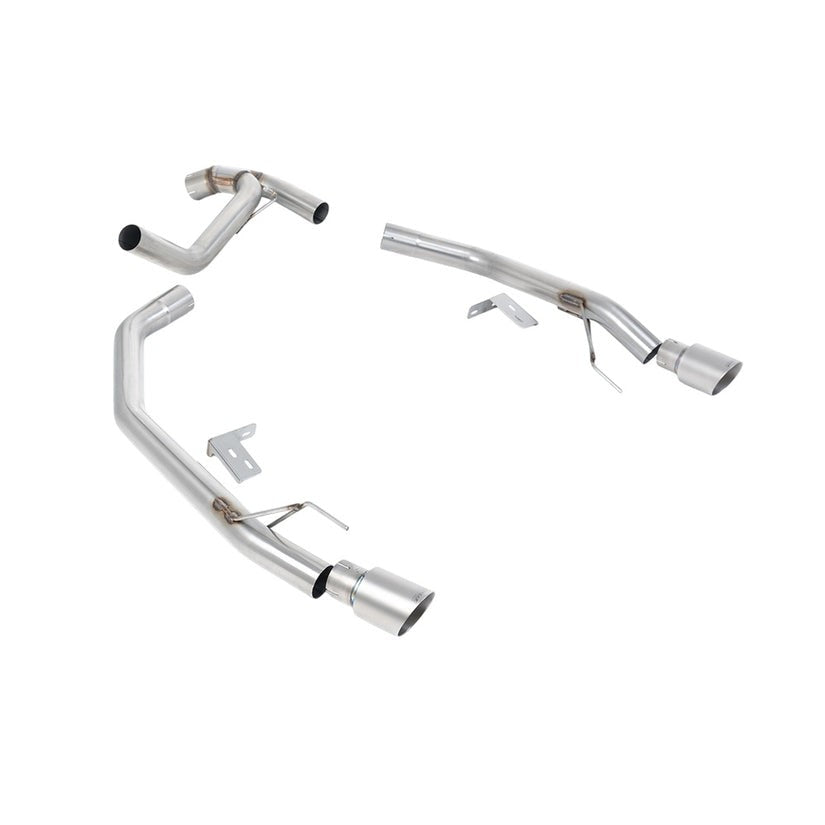 Milltek Axle Back Exhaust Ford Ranger 2.0TDCI 205PS Bi-Turbo Diesel T9 23+