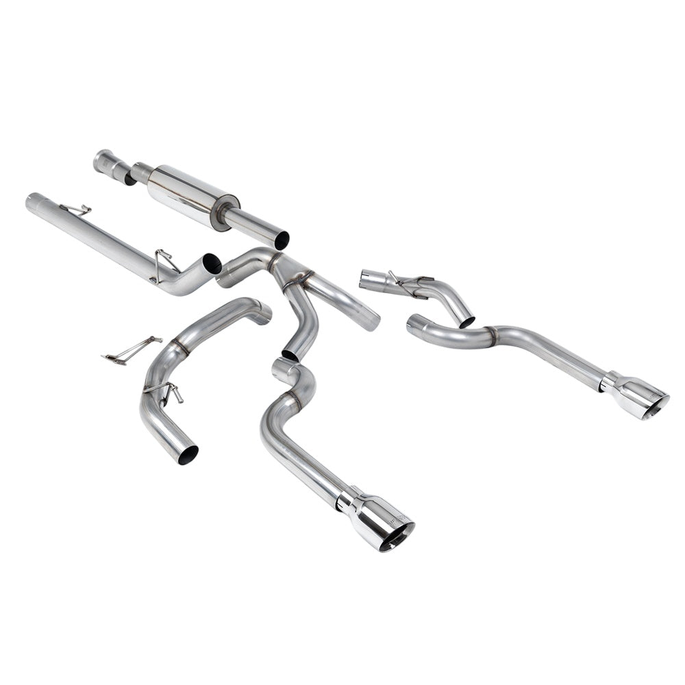 Milltek Cat Back Exhaust Ford F150 SuperCrew (5.5ft Bed) 5.0 V8 21-25