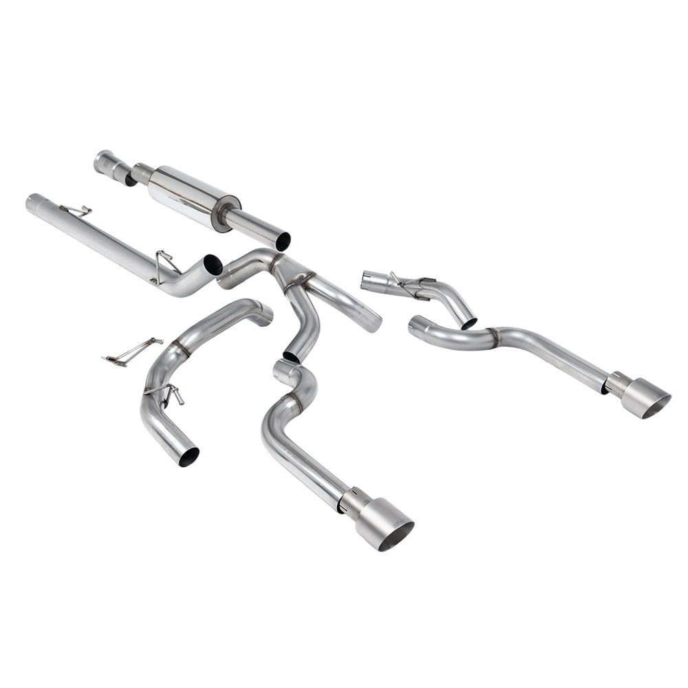 Milltek Cat Back Exhaust Ford F150 SuperCrew (5.5ft Bed) 5.0 V8 21-25