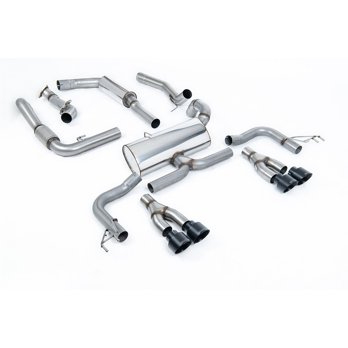 Milltek Cat Back Exhaust Honda Civic Type R FK2 2.0 i-VTEC LHD 15-17