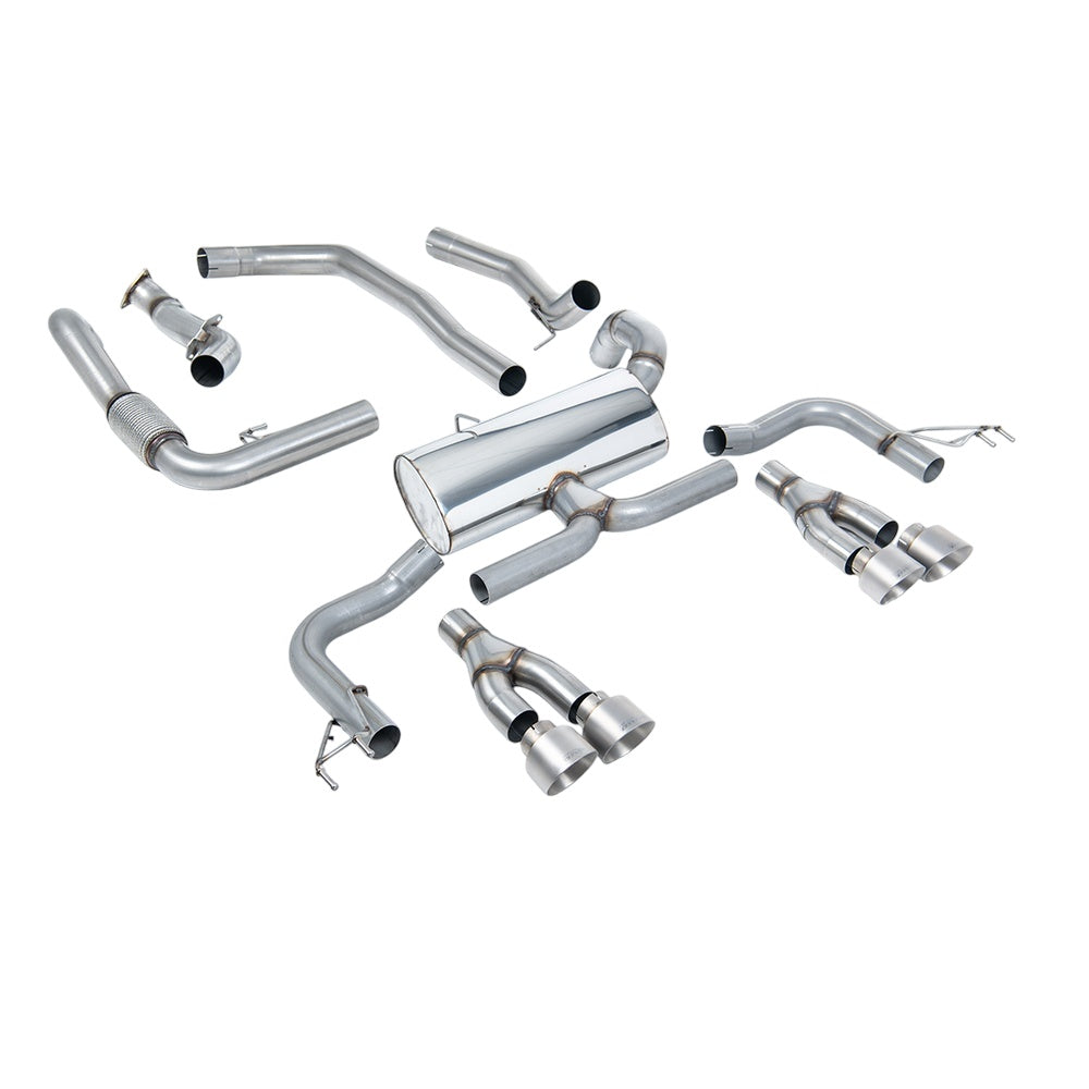 Milltek Cat Back Exhaust Honda / Acura Civic Type R FK2 Turbocharged 2.0 i-VTEC (LHD models only) 15-17