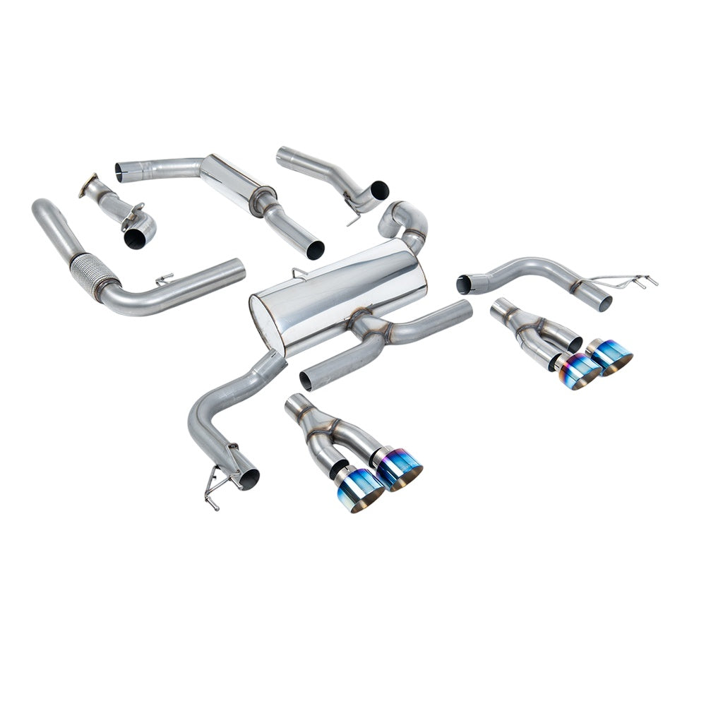 Milltek Cat Back Exhaust Honda / Acura Civic Type R FK2 Turbocharged 2.0 i-VTEC (LHD models only) 15-17