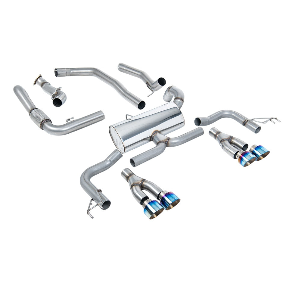 Milltek Cat Back Exhaust Honda / Acura Civic Type R FK2 Turbocharged 2.0 i-VTEC (LHD models only) 15-17