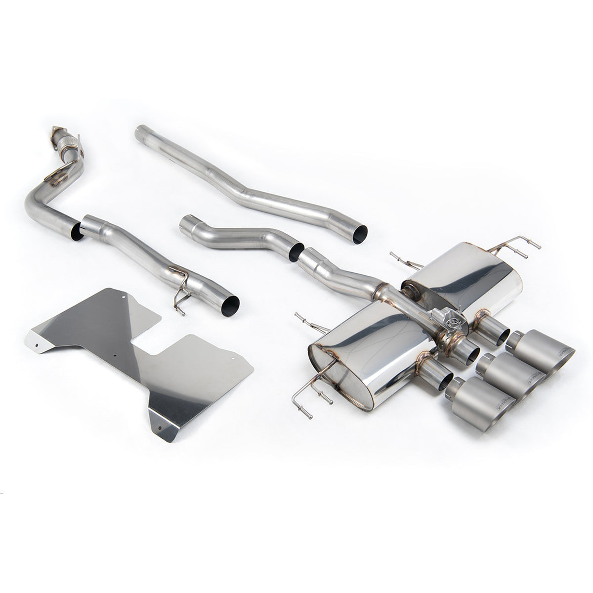 Milltek Cat Back Exhaust Honda Civic Type R FL5 2.0 i-VTEC OPF/GPF or Non-OPF/GPF 22+