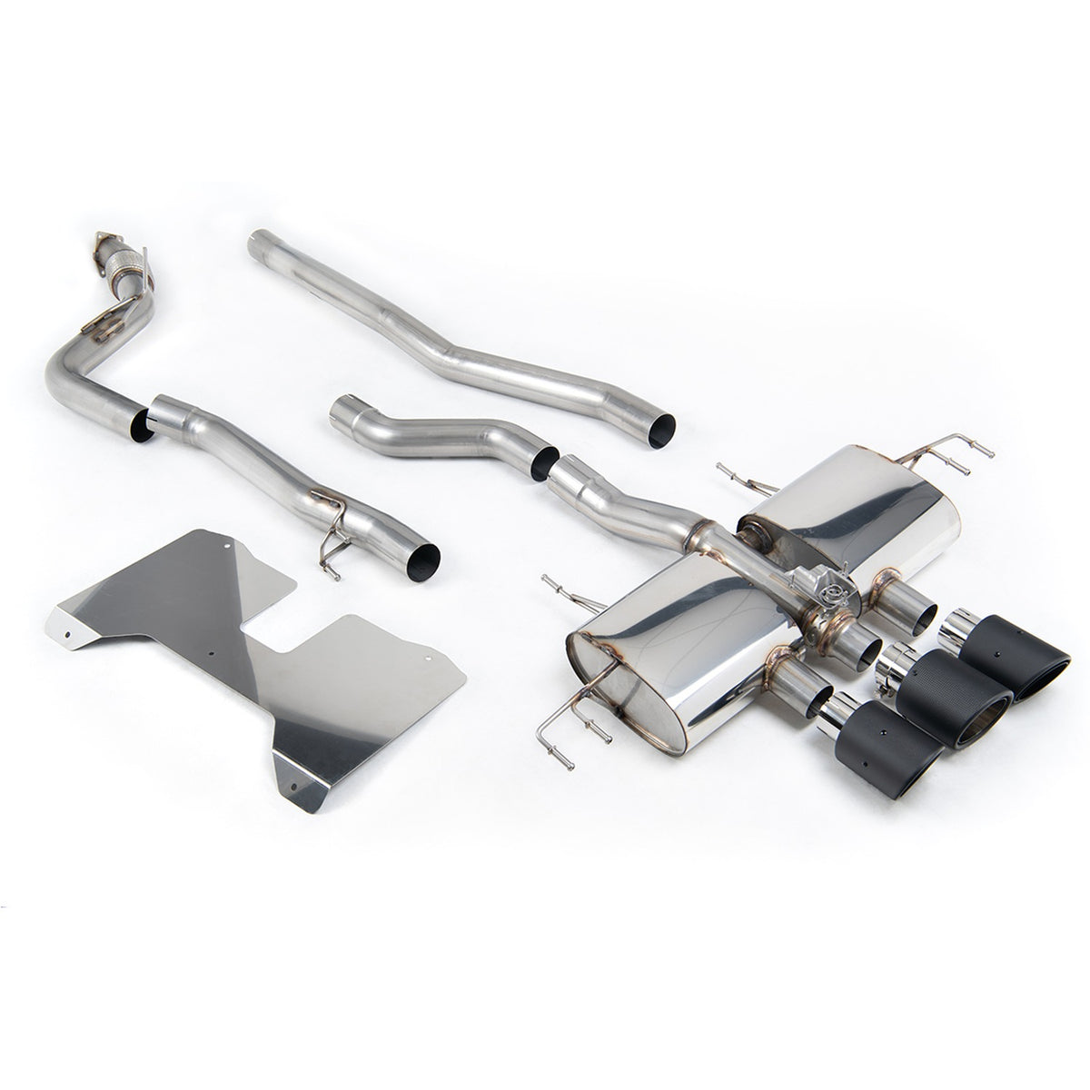 Milltek Cat Back Exhaust Honda Civic Type R FL5 2.0 i-VTEC OPF/GPF or Non-OPF/GPF 22+