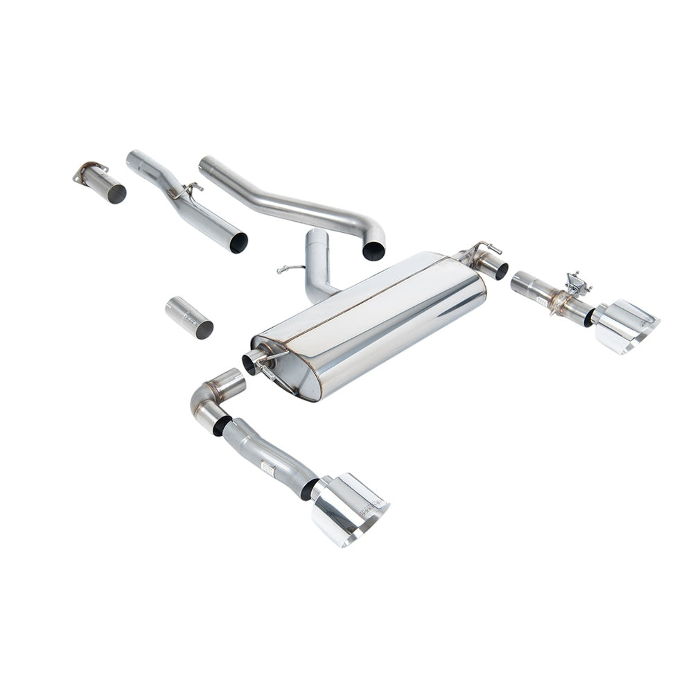 Milltek Particulate Filter-back Exhaust Hyundai / Kia Kona N 2.0 Turbo 280ps (OPF/GPF Models) 22-25