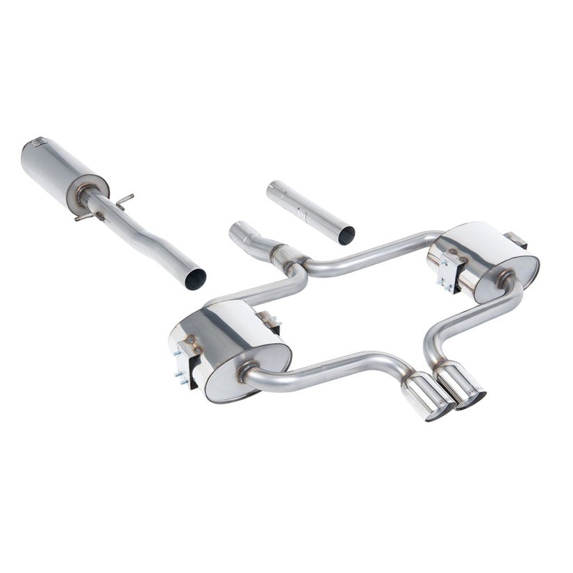 Milltek Cat Back Exhaust New Mini Mk1 R52 Cooper S Convertible 04-08