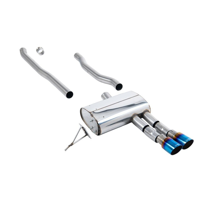 Milltek Cat Back Exhaust Mini Cooper S F55 Mk3 2.0 Turbo 5dr Hatch ROW NA 14+