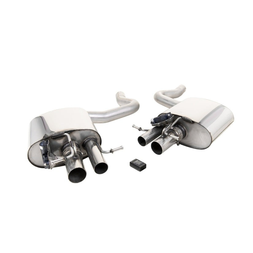 Milltek Rear Silencers Mercedes C-Class C63 S W205 Saloon 4.0 Bi-Turbo V8 Non-GPF 15+